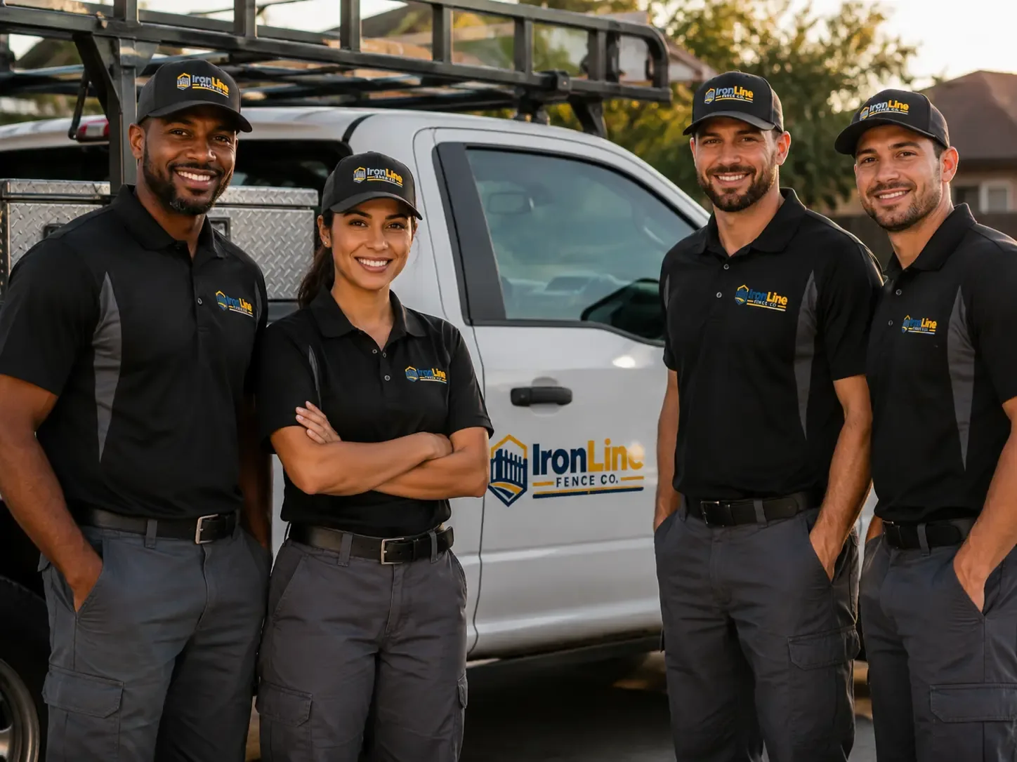 Metal Fence Installation company in Newark, TX